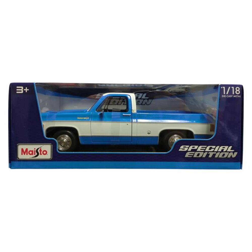 Maisto Special Edition 1/18 Scale Die Cast Metal, 1974 Chevy C10 Cheyenne Super